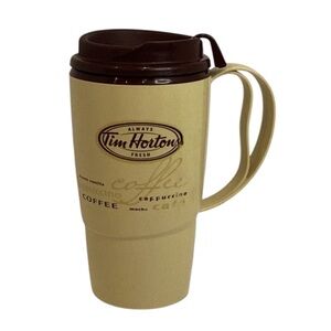 🍄 Tim Hortons Plastic Travel Mug